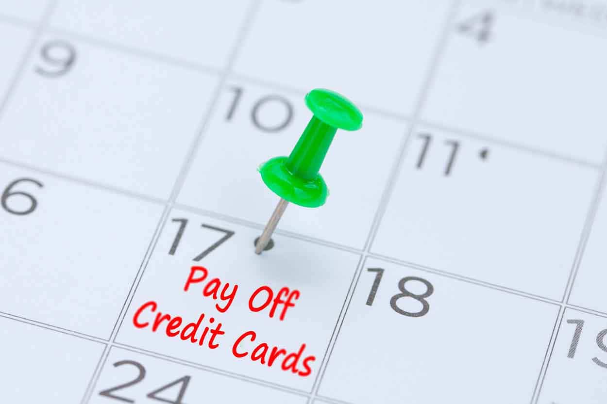 Avec un programme de gestion des dettes, vous aurez une date précise pour rembourser vos cartes de crédit