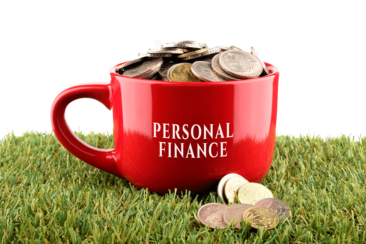 saving change in a cup