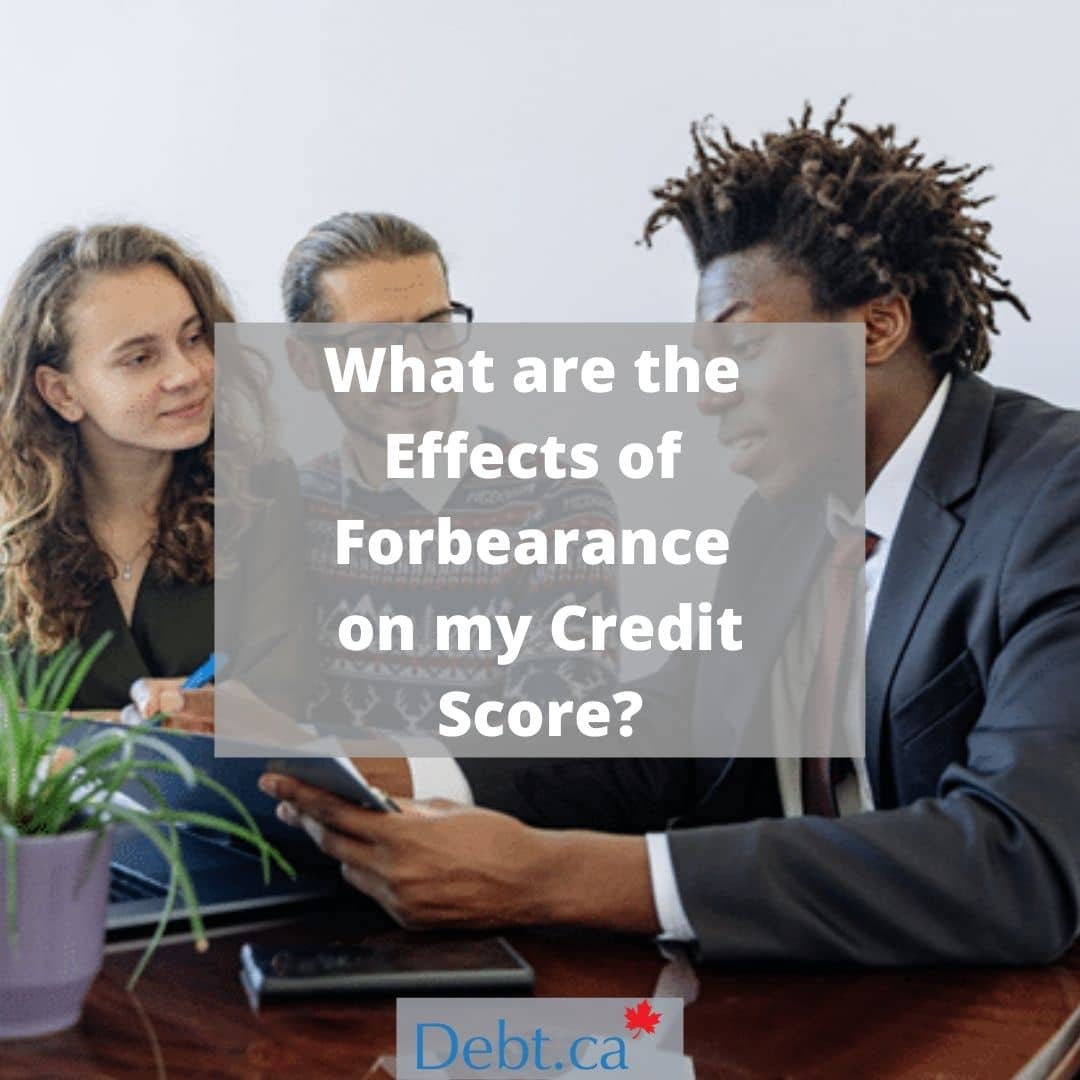 Forbearance effect on credit