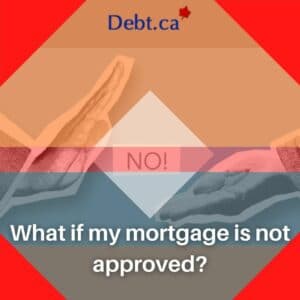 man finding out his mortgage is not approved